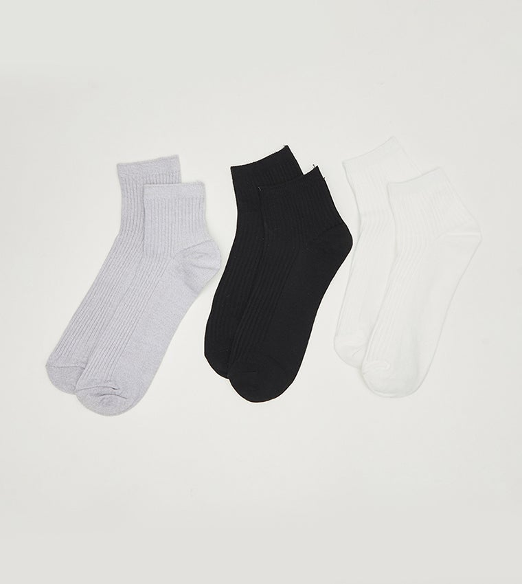 ALDO DRILIVETH Pack of 3 Crew Socks - Image 2